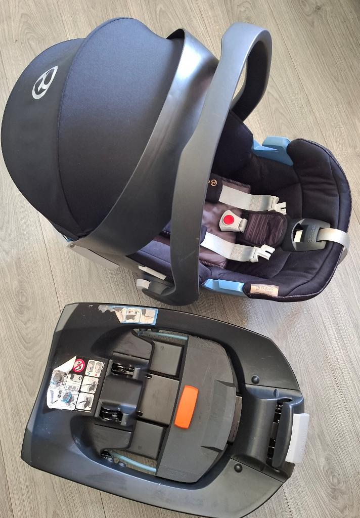 Cybex Aton 5 autostoeltje, Autogordel of Isofix, Gebruikt, 0 t/m 13 kg, Ophalen