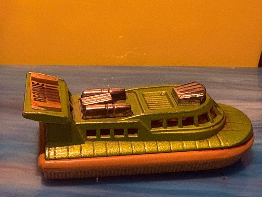 Matchbox Superfast no 72 & 2 Hovercraft 1972, Ophalen of Verzenden, Gebruikt