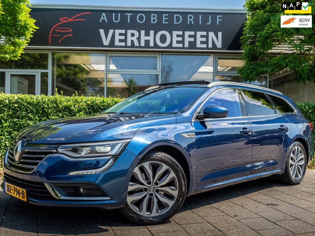 Renault Talisman Estate 1.6 TCe Intens | AUTOMAAT | PANORAMA, Auto's, Renault, Adaptive Cruise Control, 1618 cc, Gebruikt, 4 cilinders