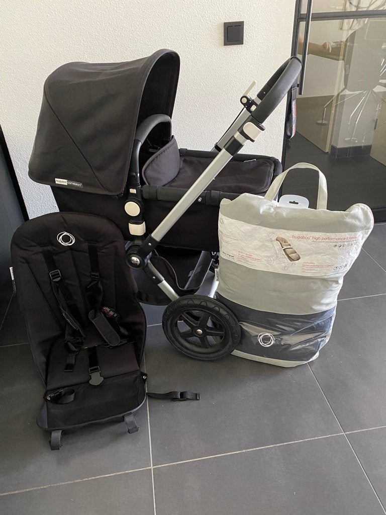 Kinderwagens Bugaboo Cameleon, Bugaboo, Zo goed als nieuw, Met reiswieg, Ophalen