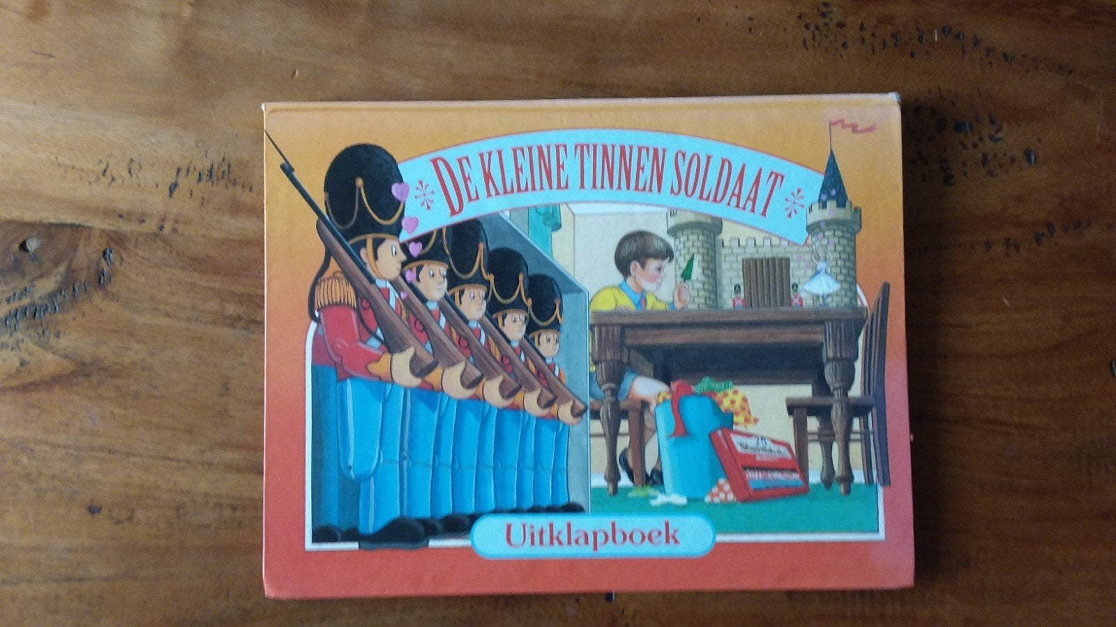 De Kleine Tinnen Soldaat - Uitklapboek, 3 tot 4 jaar, Uitklap-, Voel- of Ontdekboek, Ophalen, Onbekend