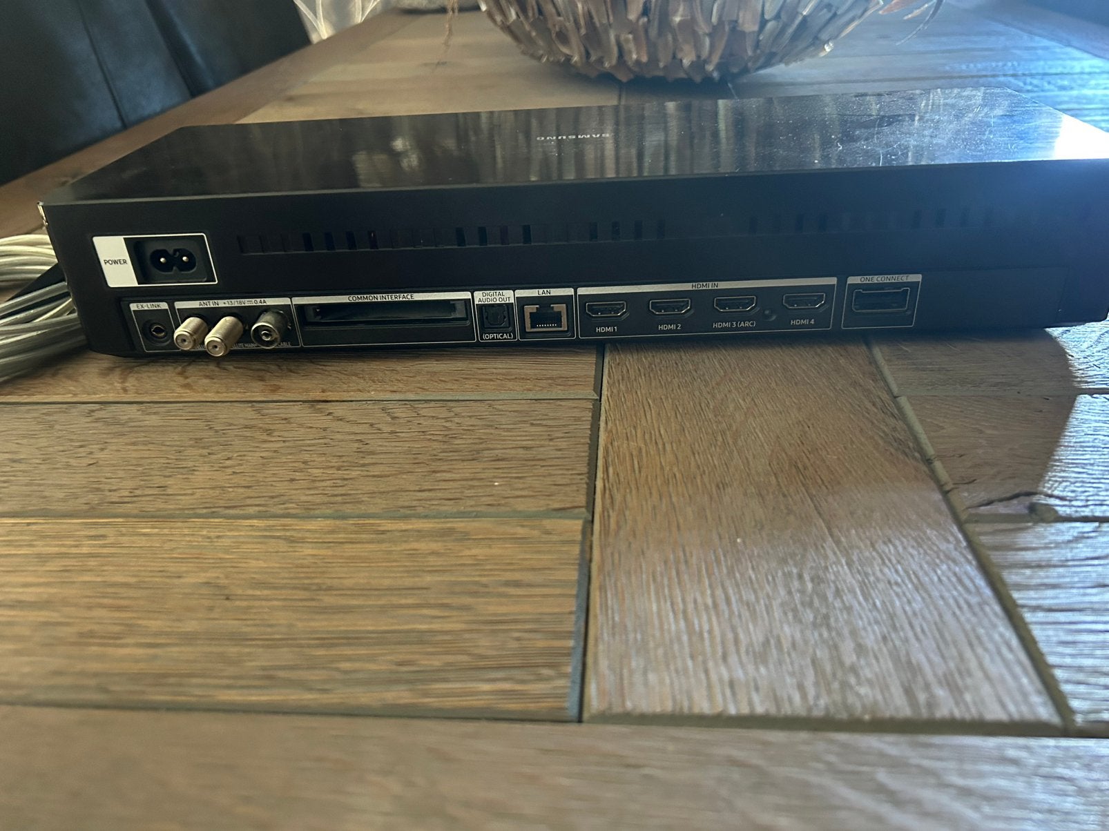 One connect box samsung 65 inch 75Q9/65Q900, Ophalen, Gebruikt, 100 Hz, Samsung
