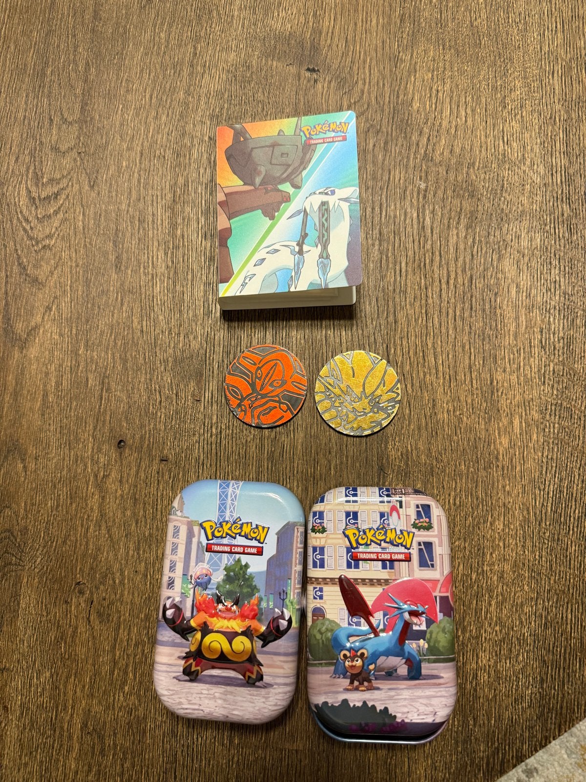 Pokémon TCG: Tins, Munten & kaartenboekje, Ophalen, Gebruikt, Overige typen