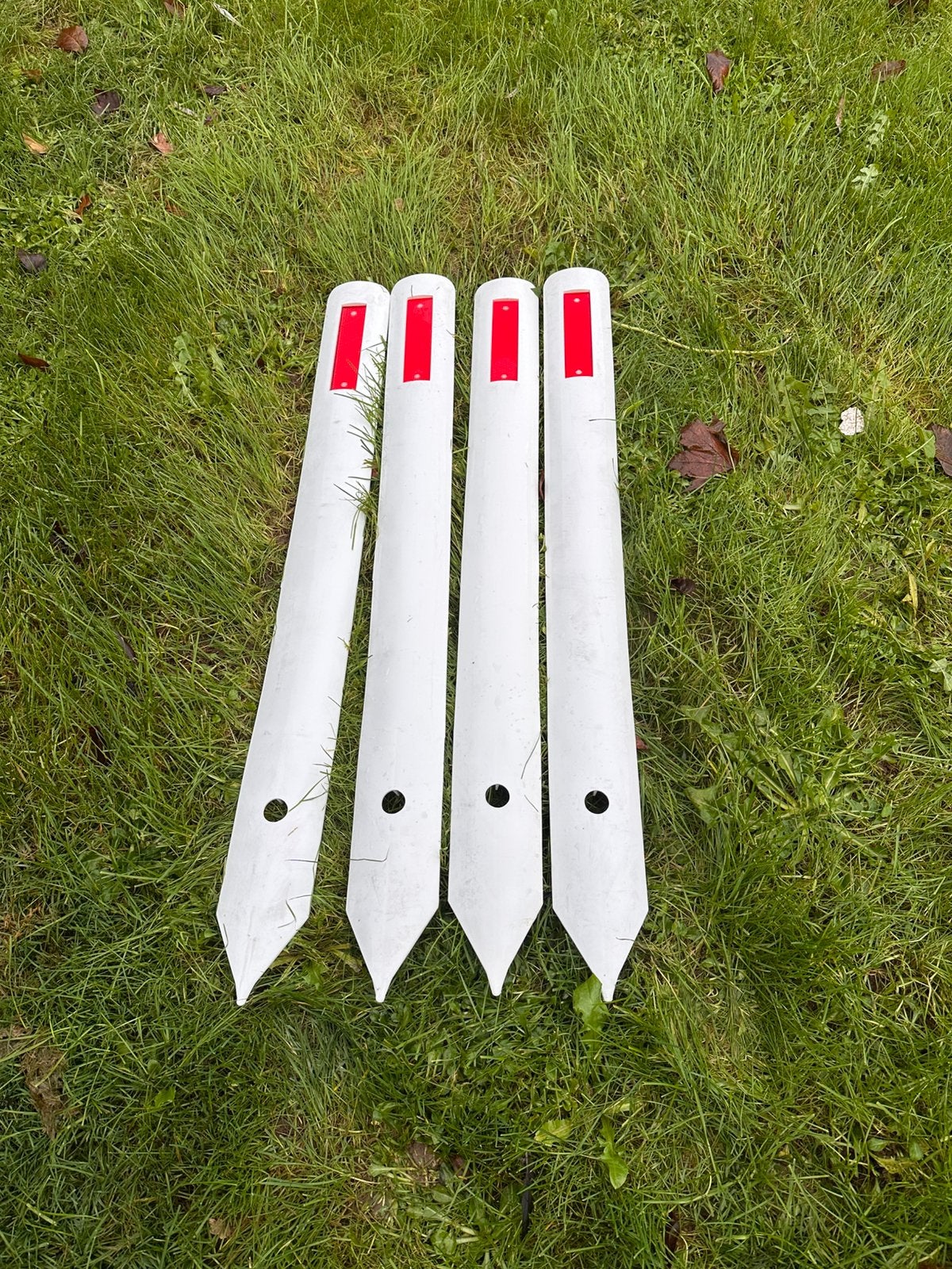Flexibele bermpaal 12 stuks NIEUW, Ophalen of Verzenden, Nieuw, Minder dan 180 cm, Palen