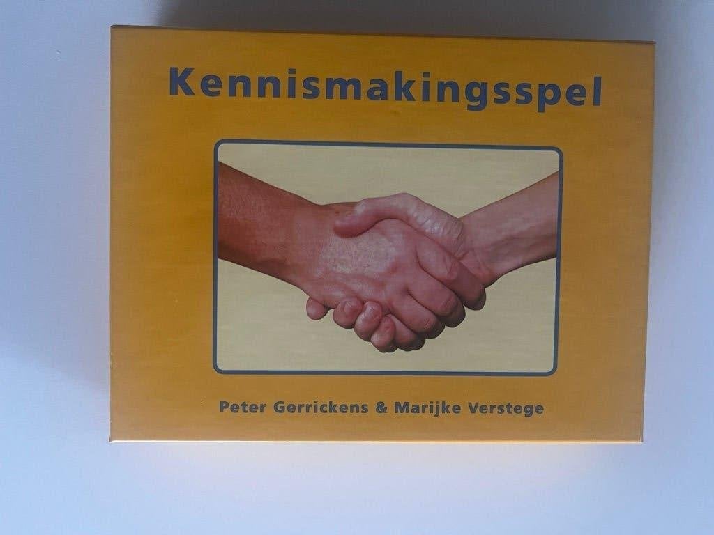 Kennismakingsspel van Peter Gerrickens & Marijke Verstege, Ophalen of Verzenden, Zo goed als nieuw, Peter Gerrickens & Marijke Verstege