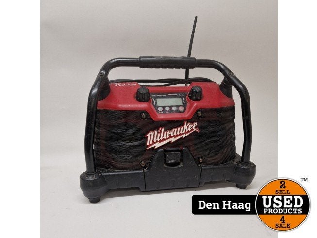 Milwaukee Bouwradio JSR 1228 | Incl garantie, Doe-het-zelf en Verbouw, Milwaukee, Zo goed als nieuw, Support@milwaukee.com, Milwaukee Electric Tool Corporation, 13135 W. 
Lisbon Road, Brookfield, WI 53005
USA