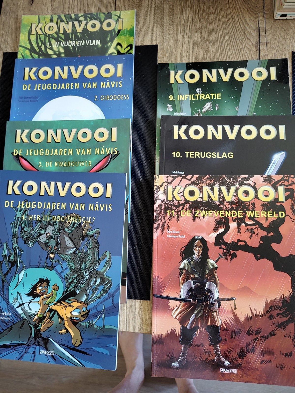 Konvooi stripboeken - 7 delen, Ophalen of Verzenden, Zo goed als nieuw
