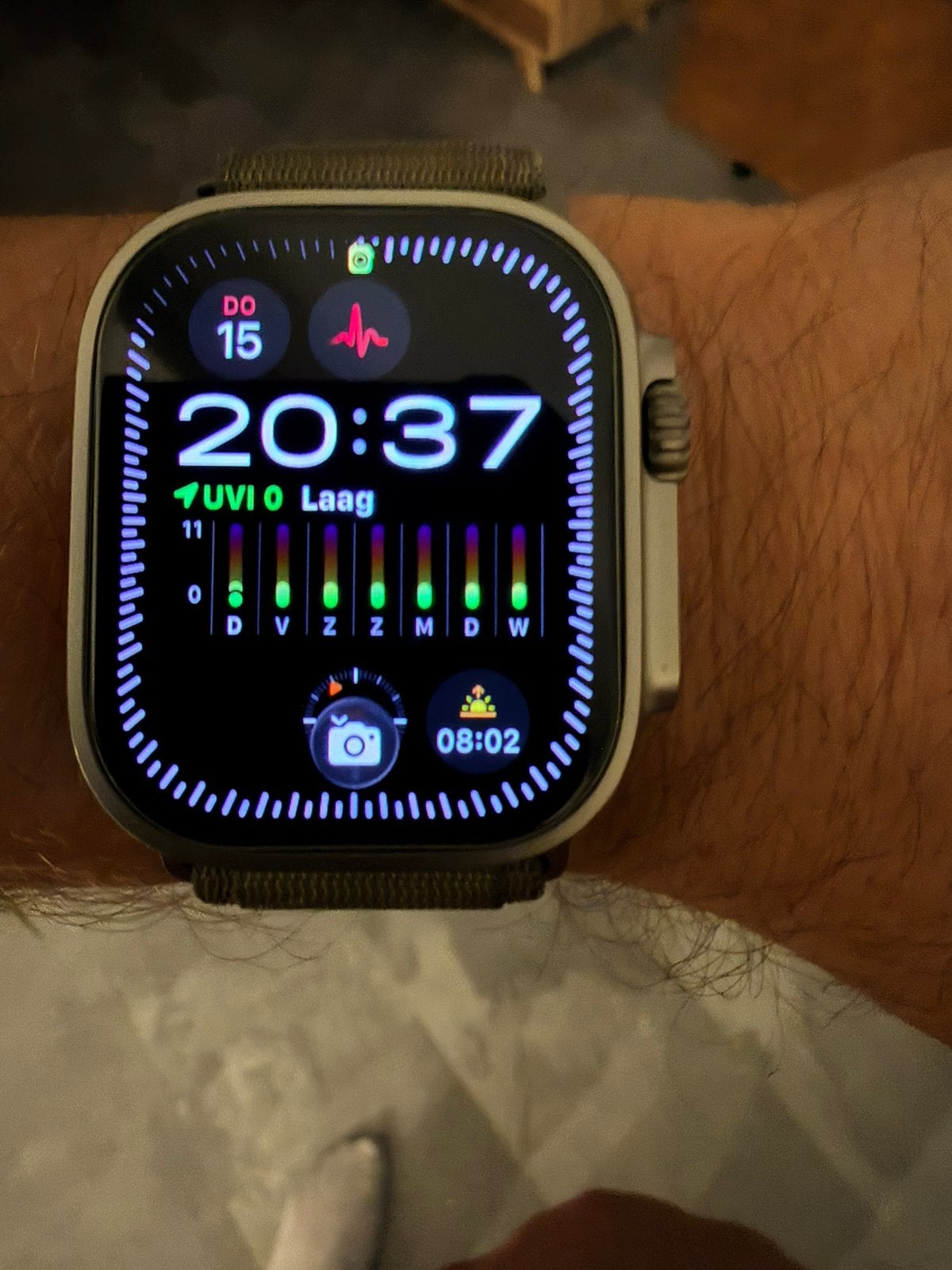 Apple watch ultra 2, Ophalen, Stappen, IOS, Zo goed als nieuw