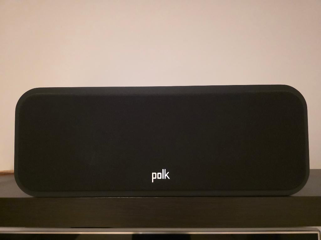 Center Polk Audio Signature Elite ES30 - Zwart, Zo goed als nieuw, 120 watt of meer, Center speaker, Ophalen