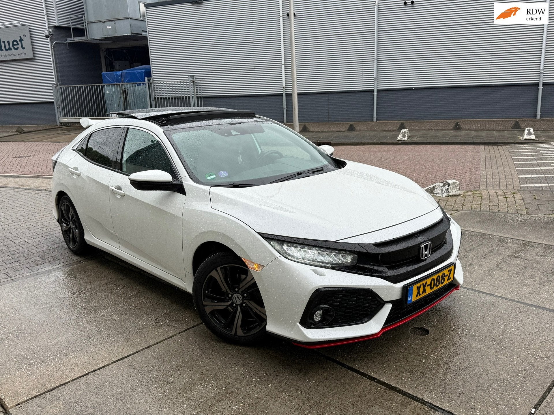 Honda Civic 1.0 i-VTEC Executive Automaat Clima Pano Navi Vo, Auto's, Dealer onderhouden, Euro 6, Origineel Nederlands, Nieuw