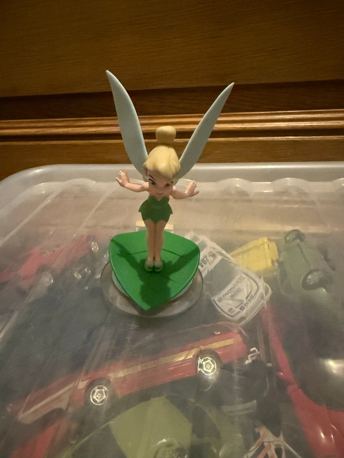 Tinkerbell Beeldje - Disney Figuur, Ophalen of Verzenden, Peter Pan of Pinokkio, Zo goed als nieuw, Beeldje of Figuurtje