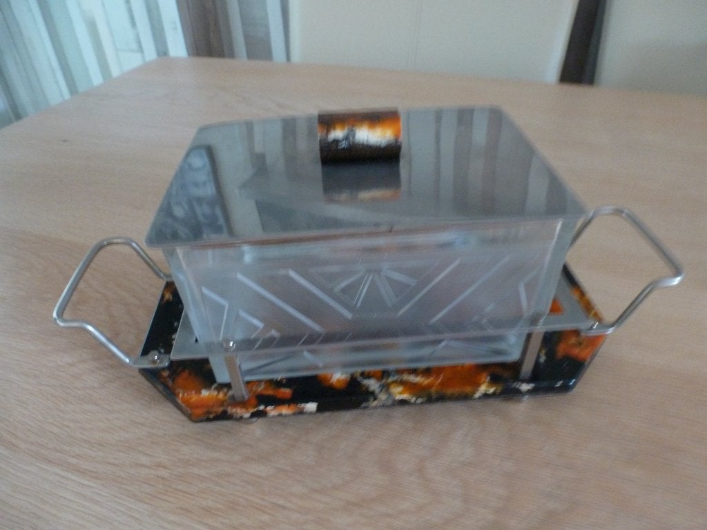 Art Deco botervloot, Antiek en Kunst, Verzenden