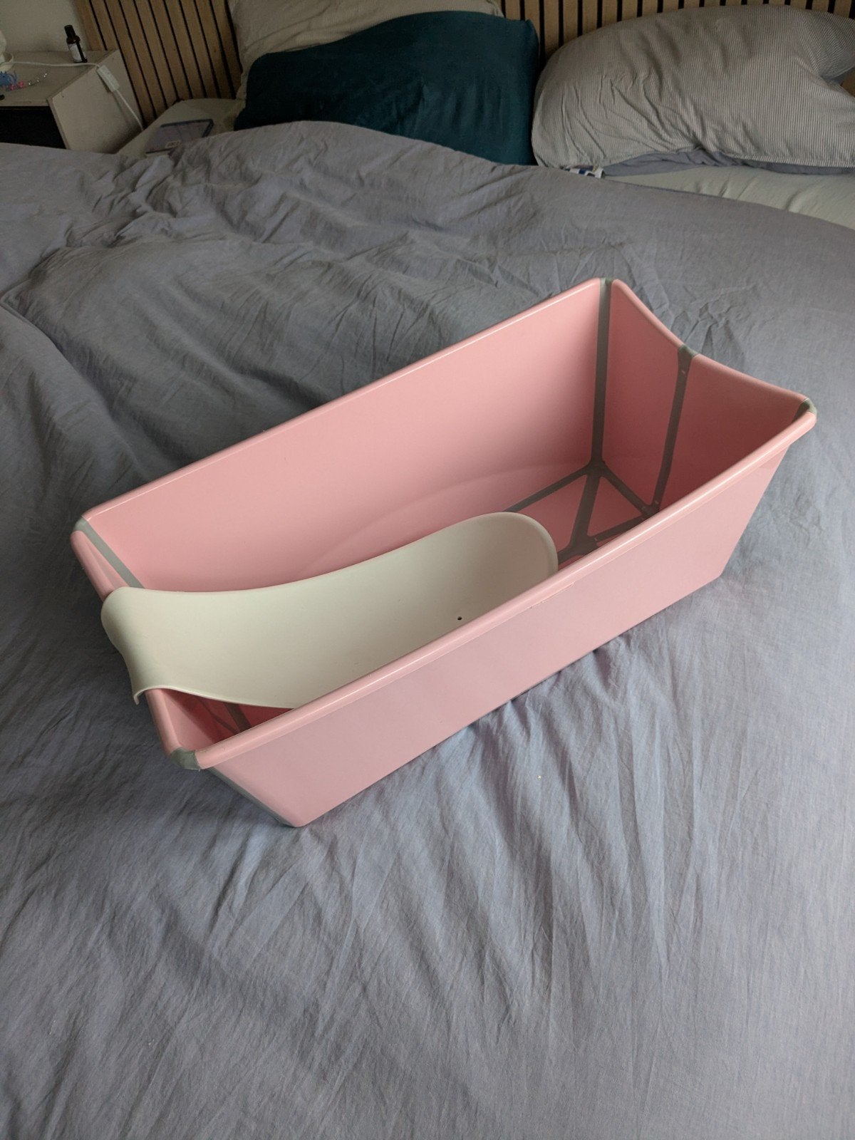Stokke Flexi Bath opvouwbaar badje met Newborn Support, Kinderen en Baby's, Badjes en Verzorging, Ophalen of Verzenden, Gebruikt