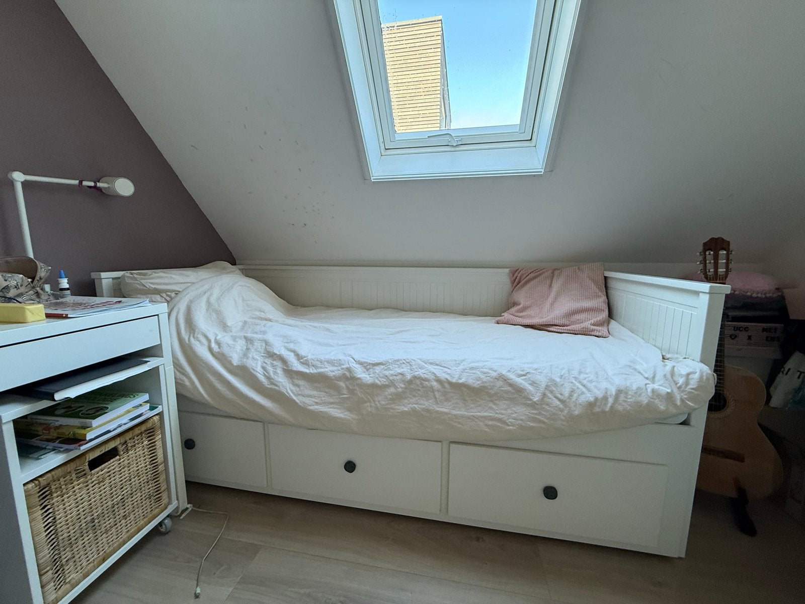 IKEA Hemnes Bedbank 80x200 uitschuifbaar naar 160x200 incl.