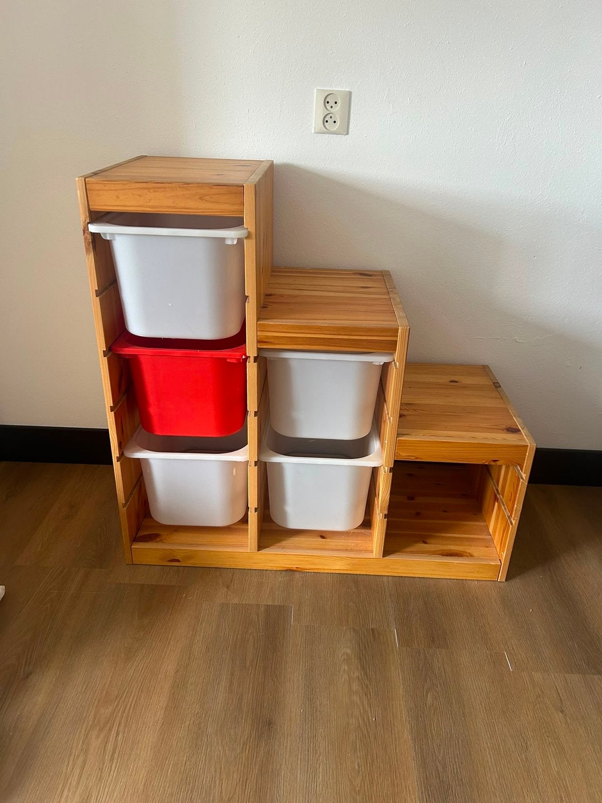 Vintage IKEA Trofast opbergmeubel met bakken, Ophalen, Gebruikt, Kast