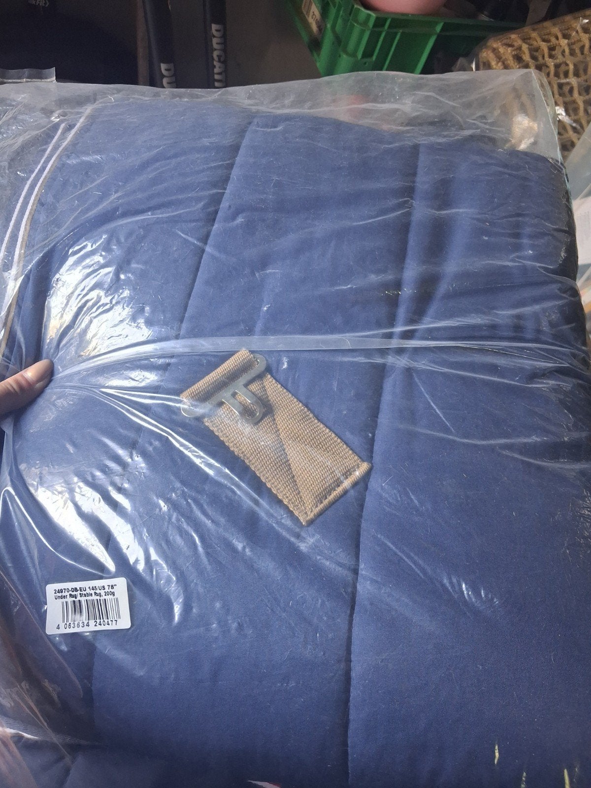 Staldeken nieuw, Dieren en Toebehoren, Full (L), Ophalen of Verzenden, Staldeken, Blauw