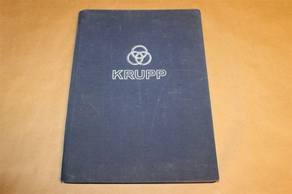 Zeldzaam — Krupp-Südwerke — Industrie en Kaarten [DE], Ophalen of Verzenden, Gelezen, Europa