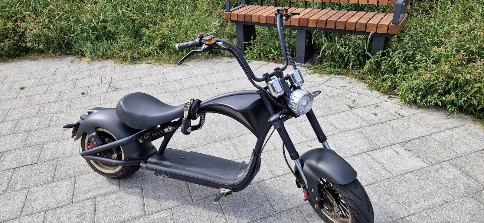 Elektrische Chopper Scooter - inruil mogelijk, Fietsen en Brommers, Ophalen of Verzenden, Zo goed als nieuw, Elektrisch, Overige merken
