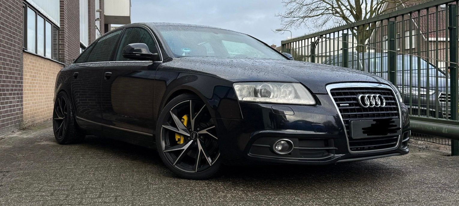 Audi A6 4.2 Quattro 257KW AUT 2009 Zwart, Auto's, Audi, Automaat, Zwart, 350 pk, Vierwielaandrijving