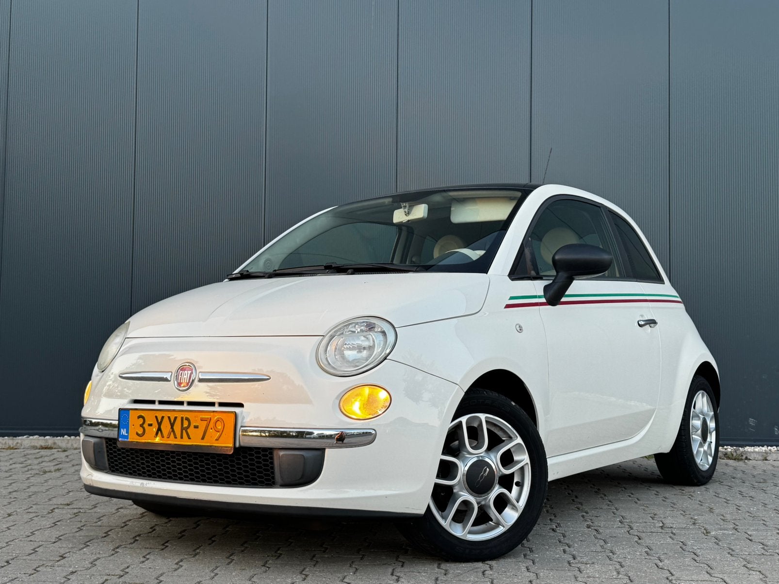 Fiat 500 1.2 Lounge 2009 PANORAMA | NW APK | ELEK PAKKET |, Auto's, Fiat, 1242 cc, 840 kg, 4 stoelen, Wit