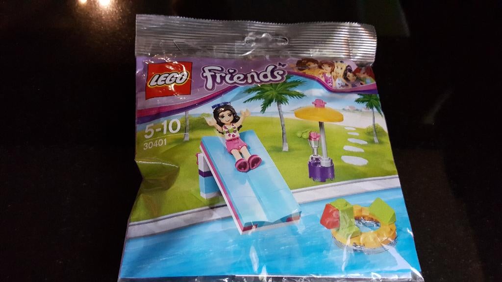 LEGO Friends waterglijbaan polybag-zakje - 30401 compleet, Lego, Friends, Ophalen of Verzenden, Zo goed als nieuw