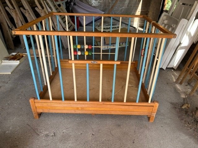 Vintage Kibofa box met extra speeltje, Kinderen en Baby's, Boxen, Ophalen, Gebruikt, Rechthoekig