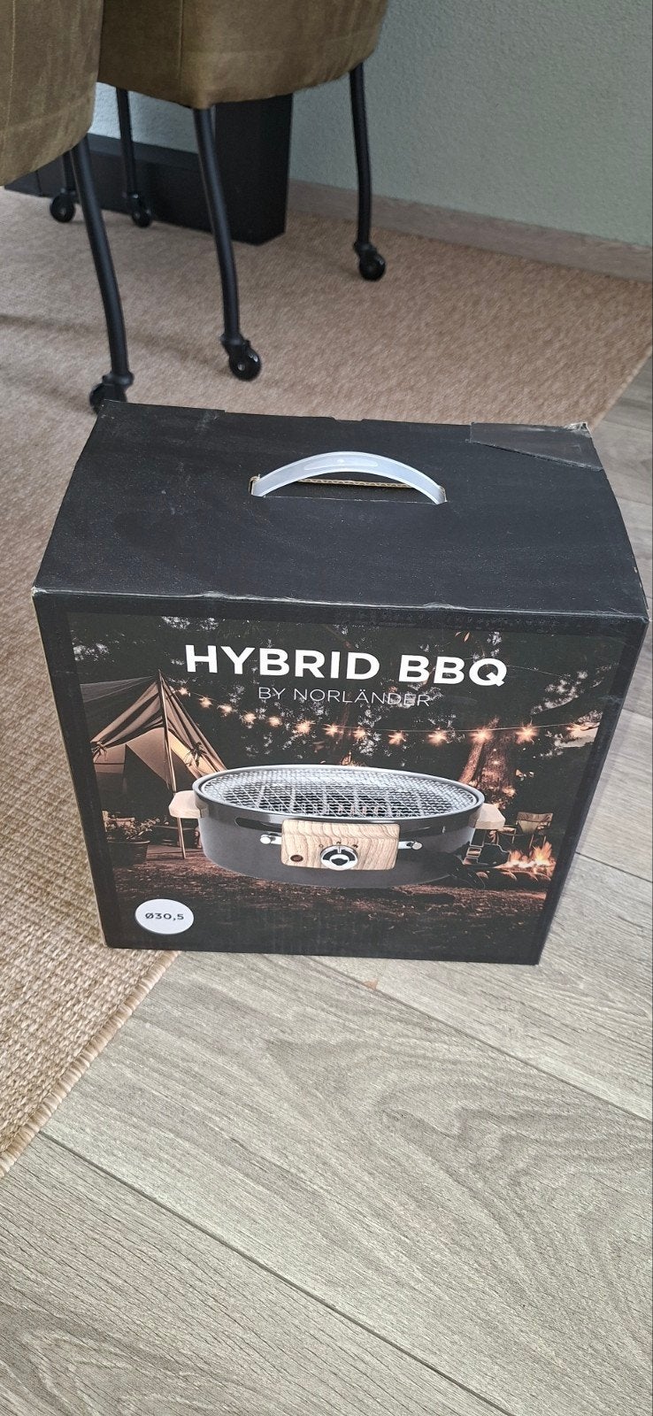 Nieuw!!!Norlander Hybride BBQ - Compact en Veelzijdig, Ophalen of Verzenden, Nieuw, Norlander