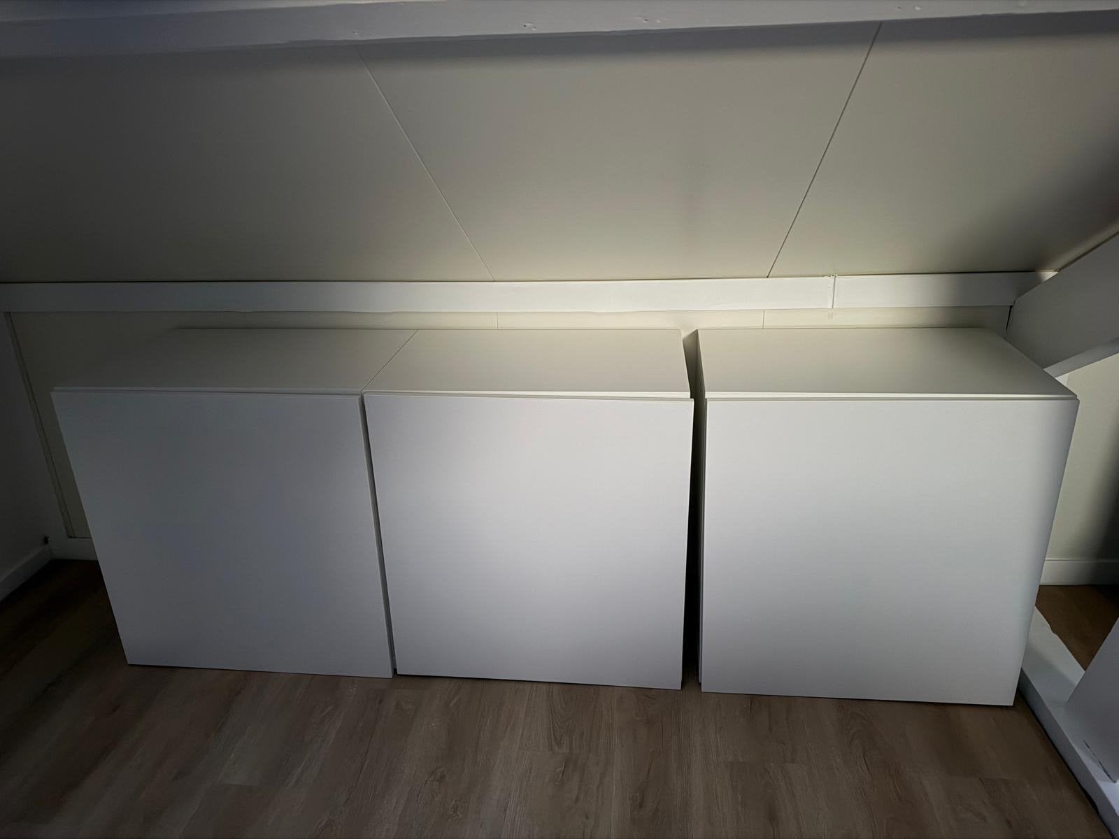 IKEA BESTÅ kasten met deuren en planken, Ophalen, Gebruikt