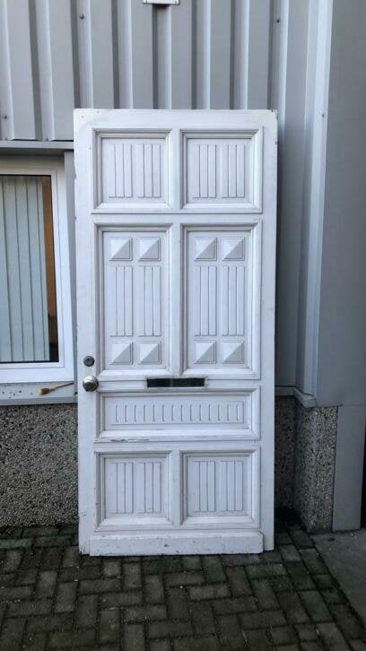 Prachtige antieke massieve voordeur uit 1903, Doe-het-zelf en Verbouw, Deuren en Horren, 100 tot 120 cm, La belle porte, Jurgen.hoogenboezem@gmail.com