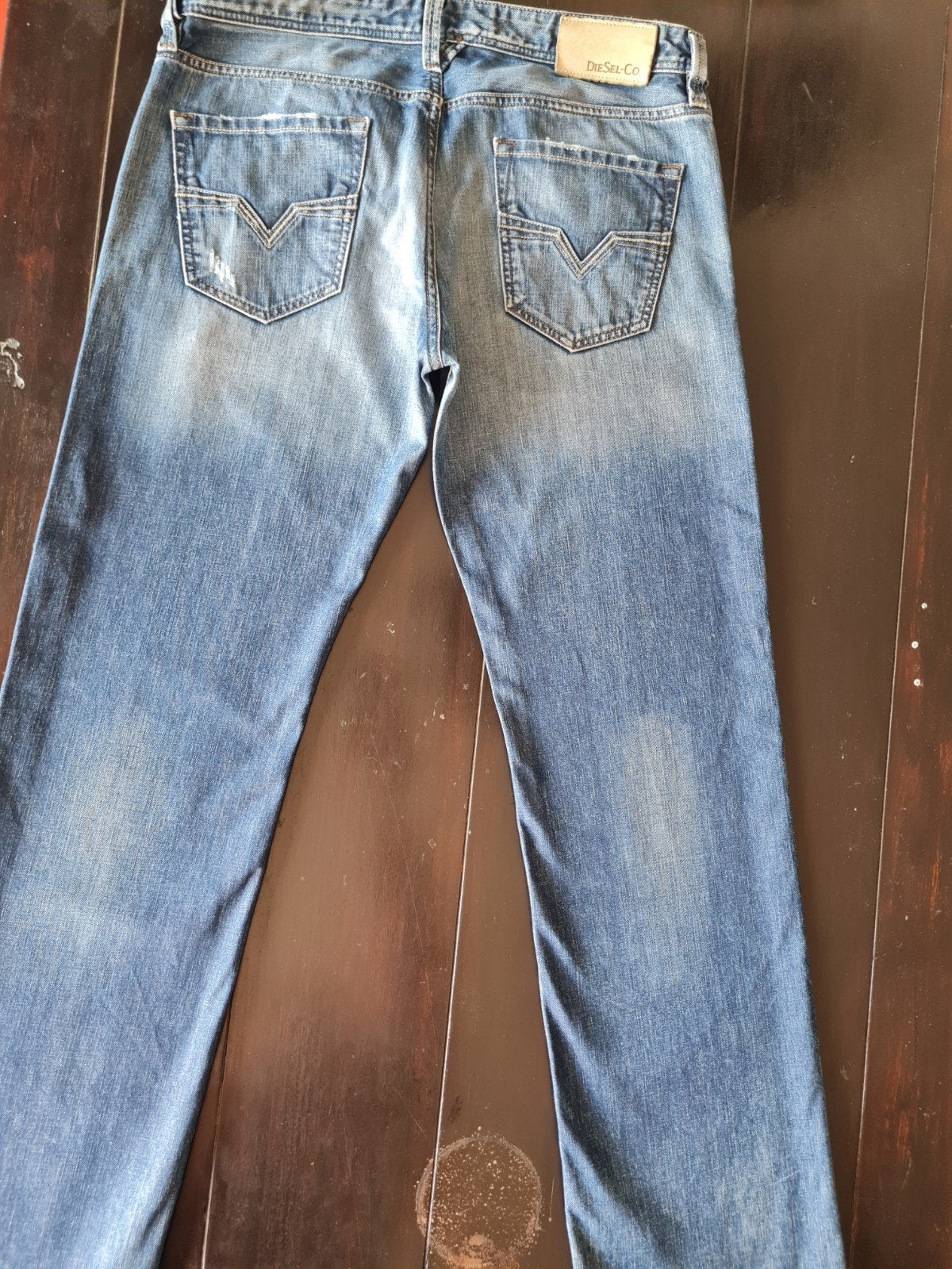 CLASSIC DIESEL LARKEE DNA REGULAR STRAIGHT JEANS 33/32!!, Kleding | Heren, Spijkerbroeken en Jeans, Ophalen of Verzenden, Zo goed als nieuw