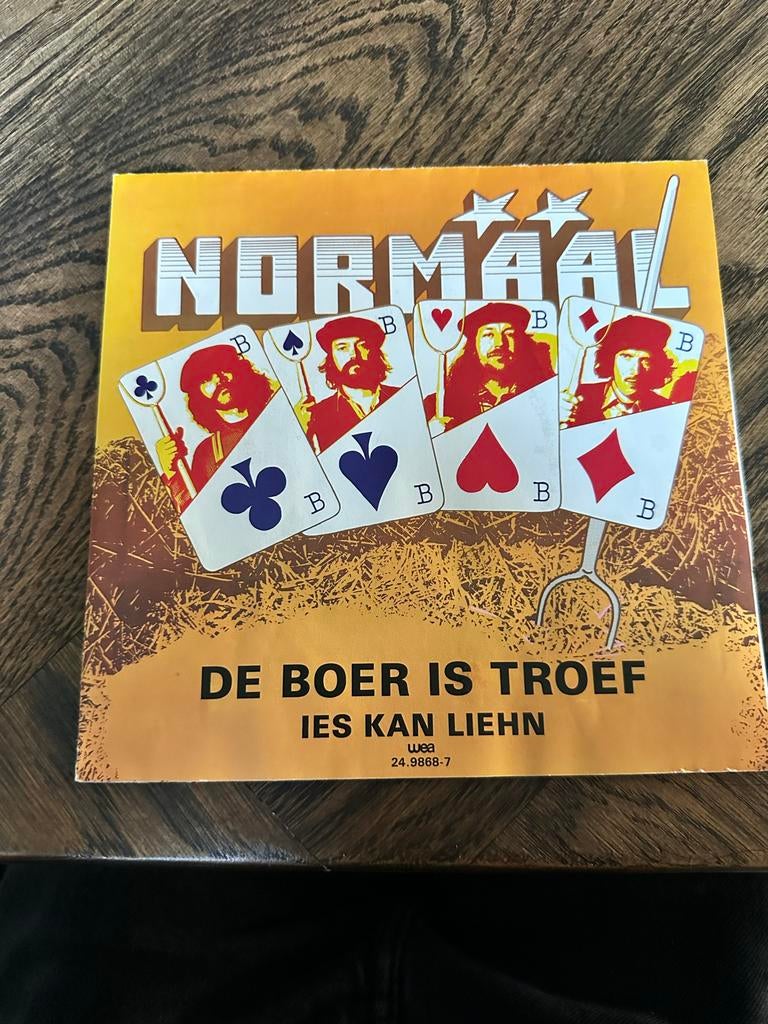Normaal - De Boer Is Troef (Vinyl Single), Ophalen, 7 inch, Single, Zo goed als nieuw