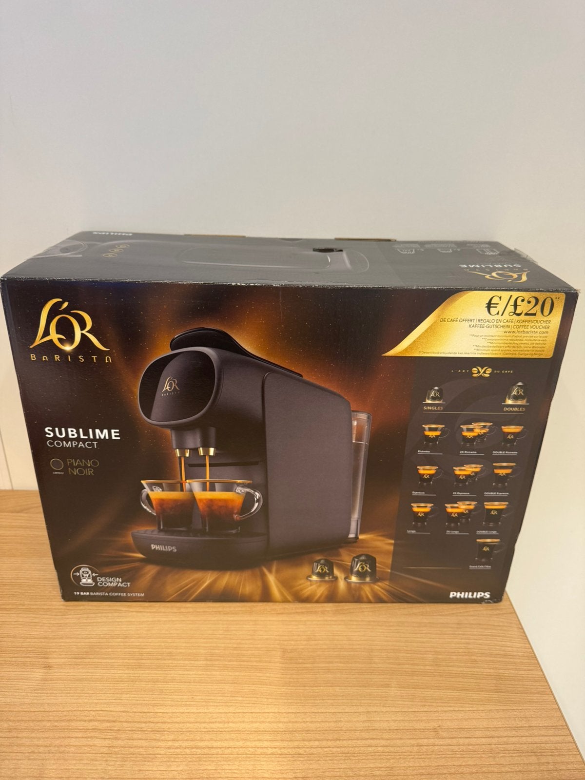 Philips L'OR Barista Sublime Compact, Ophalen, Nieuw, Espresso apparaat