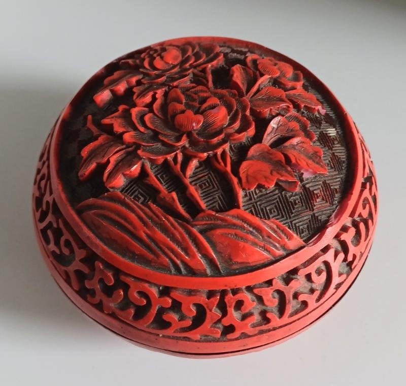 Chinese lakdoosje/dekseldoos, Ophalen of Verzenden