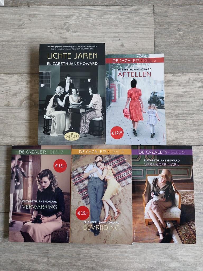 De Cazalets, compleet Elizabeth Jane Howard, Boeken, Romans, Ophalen of Verzenden, Gelezen, Elizabeth Jane Howard