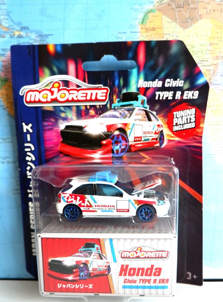 Majorette, Honda Civic K9,tuner, Ophalen of Verzenden, Nieuw, Auto