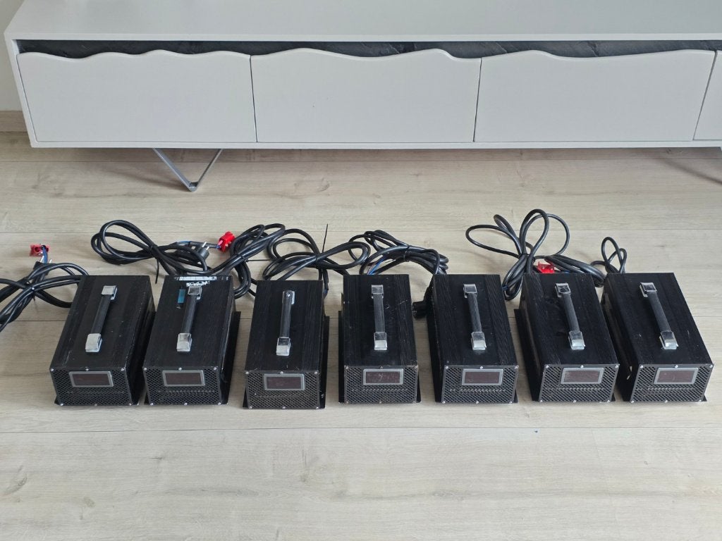 tk:Professionele acculaders 24V 30A – Lead Crystal /Loodaccu, Ophalen of Verzenden, Gebruikt