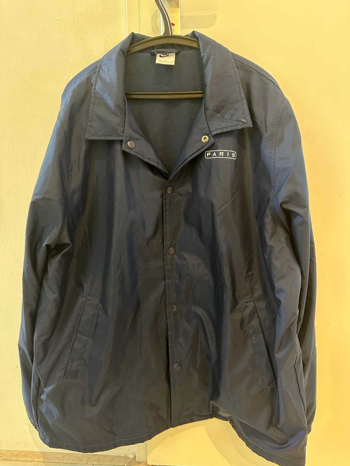 Nike Paris Saint-Germain Jacket XL, Ophalen of Verzenden, Zo goed als nieuw, Maat 56/58 (XL), Blauw