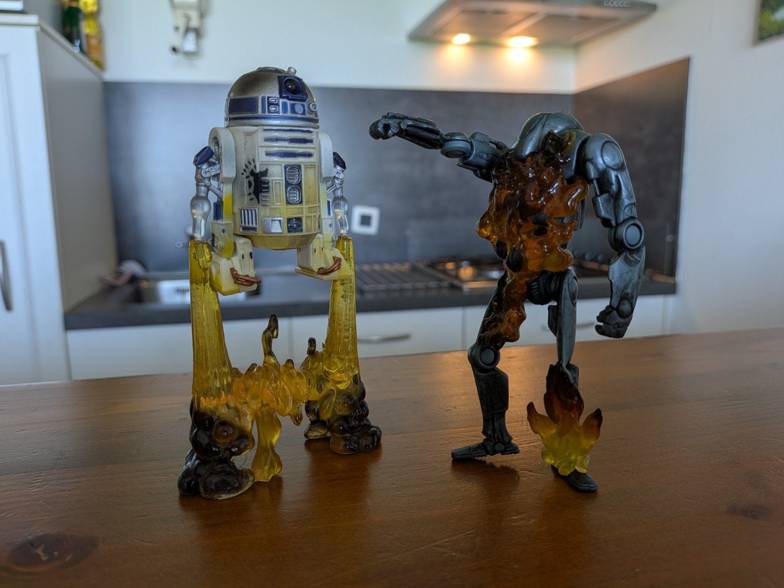 Star Wars. R2-D2 vs Super Battle Droid., Ophalen of Verzenden, Zo goed als nieuw, Actiefiguurtje