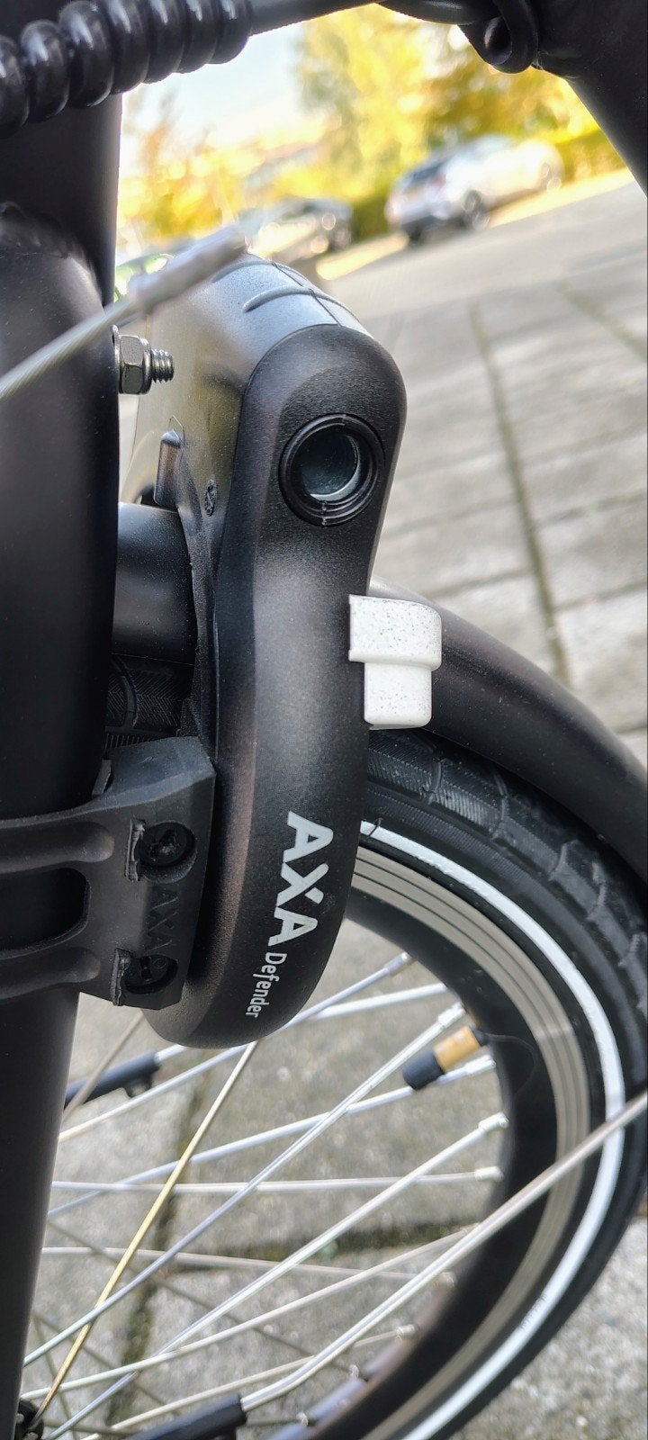 Foto 10 van prachtige zwarte electrische vouwfiets merk Qivelo Vogue