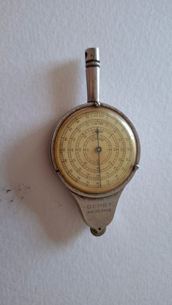 landkaartmeter Derby Zwitserland, Ophalen of Verzenden