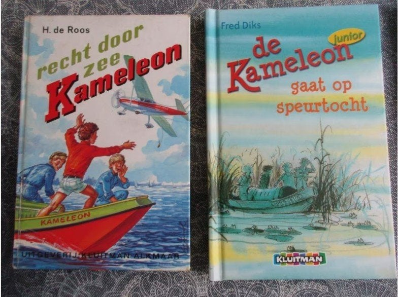 H de Roos - Fred Diks - 2 mooie Kameleon boeken, Ophalen of Verzenden, Zo goed als nieuw