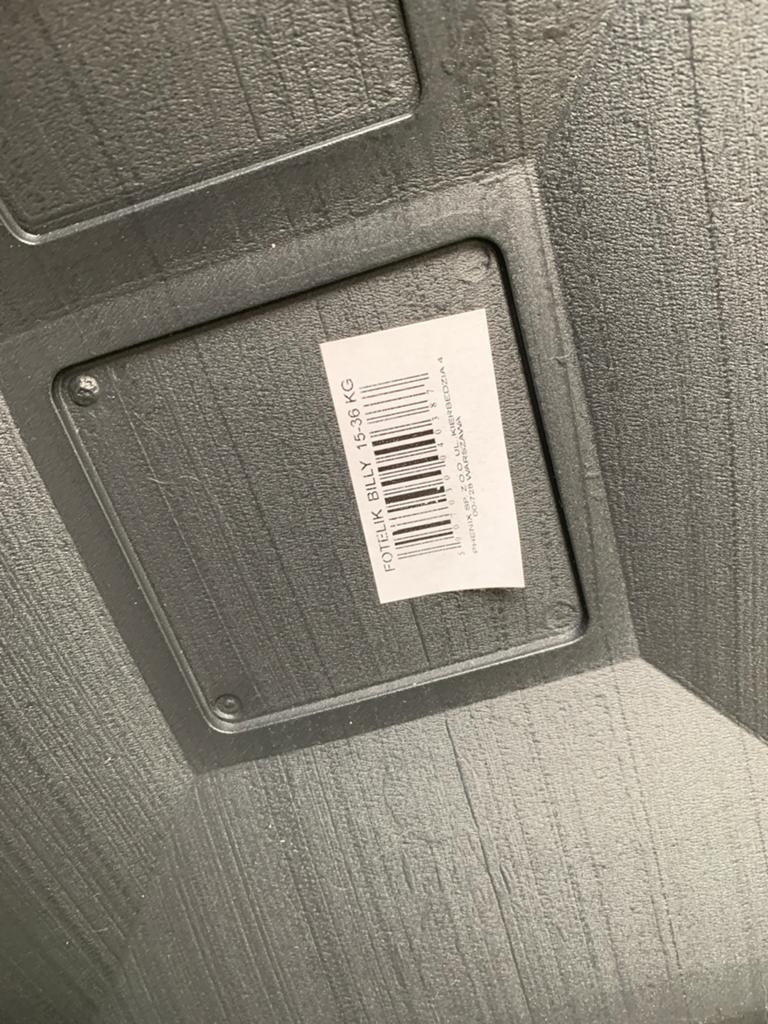 FOTELIK BILLY 15-36 KG Autostoel - Zo goed als nieuw, Kinderen en Baby's, Autostoeltjes, Overige merken, Autogordel, 15 t/m 36 kg