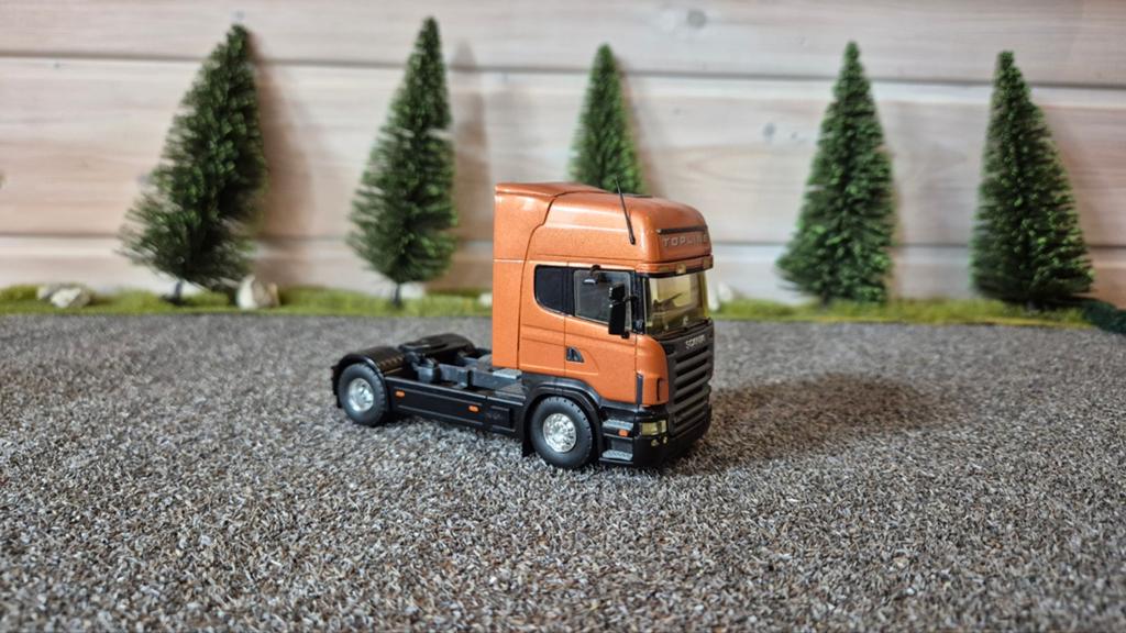 Tekno Scania R580 model vrachtwagen, Ophalen of Verzenden, Zo goed als nieuw, Bus of Vrachtwagen
