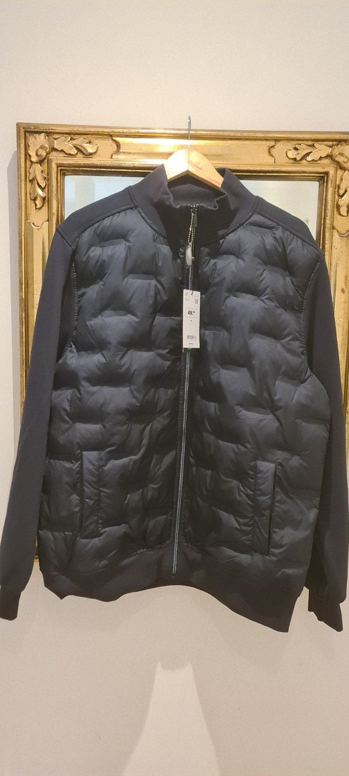nieuwe tussendoorjas navy donkerblauw XL heren jas herfst, Ophalen of Verzenden, Portanova, Blauw, Maat 56/58 (XL)