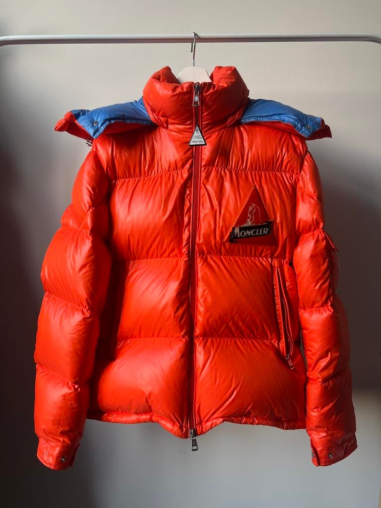 Puffy Jacket Moncler, Verzenden, Zo goed als nieuw, Zwart