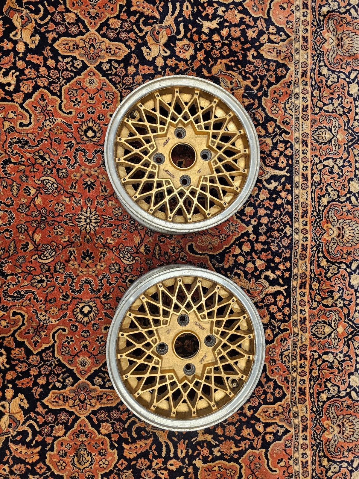 2 stuks jilba racing velgen 4x114.3, Ophalen, Gebruikt