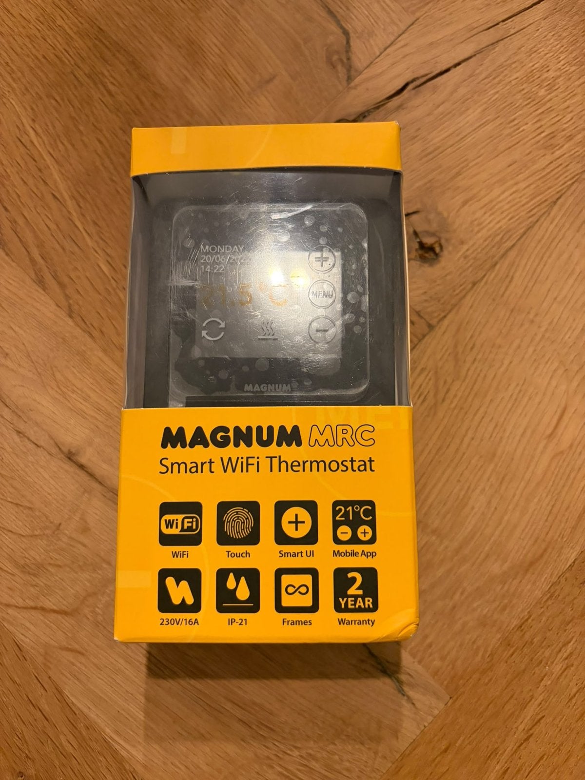 MAGNUM MRC Slimme WiFi Thermostaat - Nieuw in doos, Ophalen of Verzenden, Slimme thermostaat, Nieuw