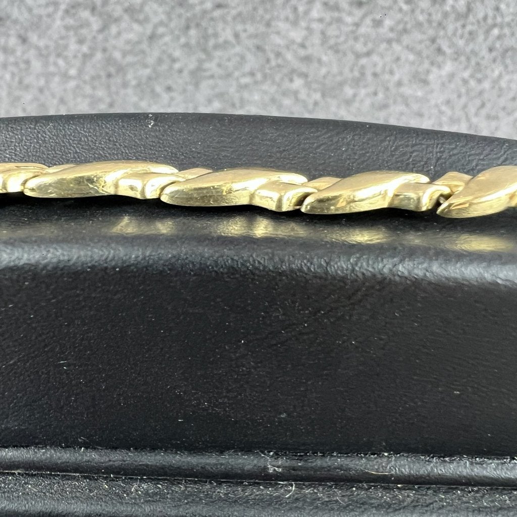 Gouden Armband | 14k | 5,84g | 19cm | 413885, Ophalen of Verzenden, Gebruikt, Goud, Goud