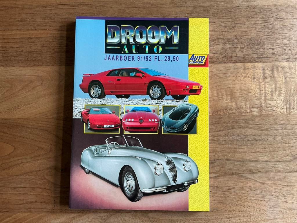 Droomauto jaarboek 91/92 - Auto kampioen, Ophalen of Verzenden, Zo goed als nieuw