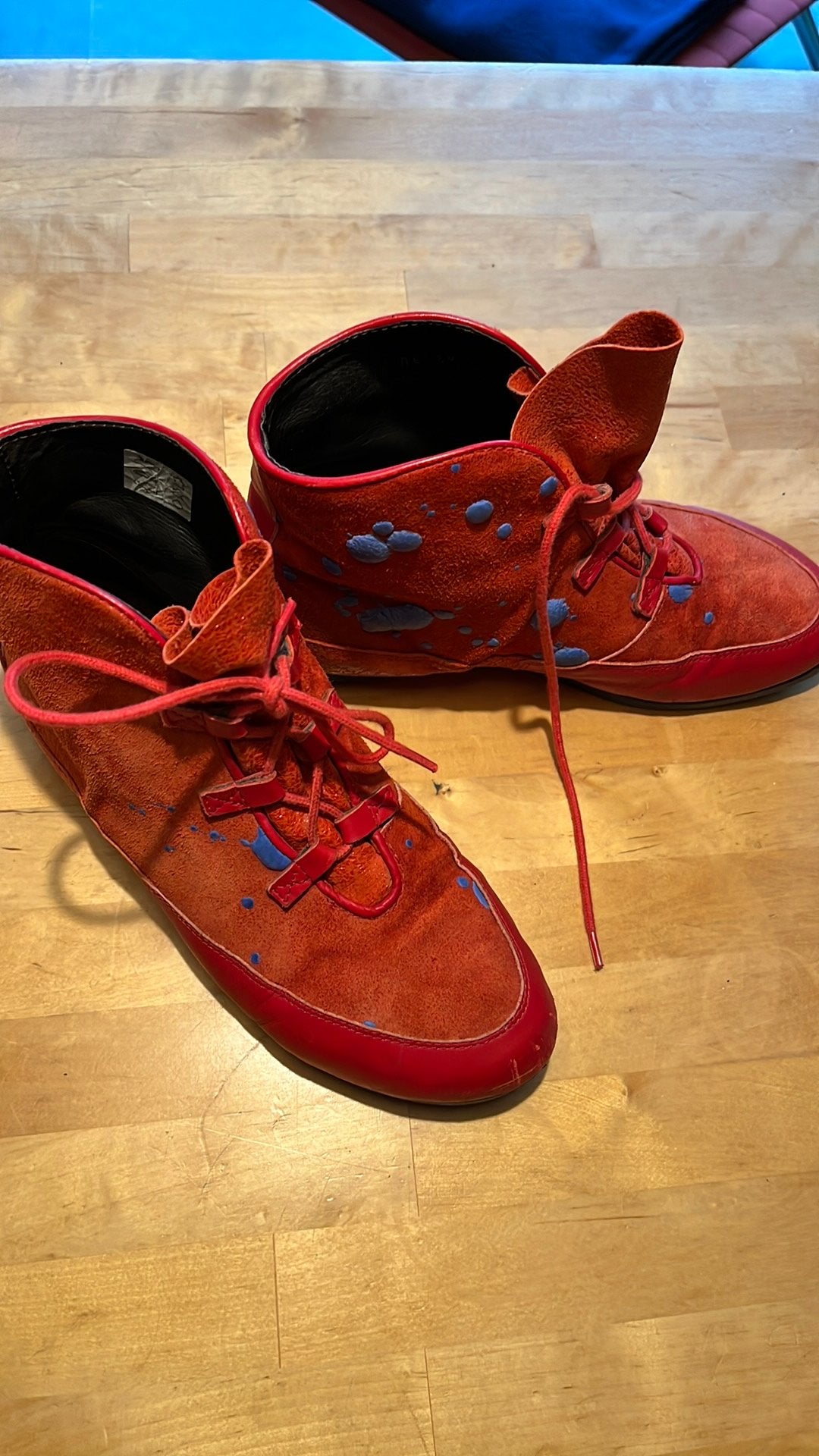 Jan jansen half hoge schoenen maat 39 rood, Kleding | Dames, Schoenen met lage hakken, Ophalen of Verzenden, Zo goed als nieuw